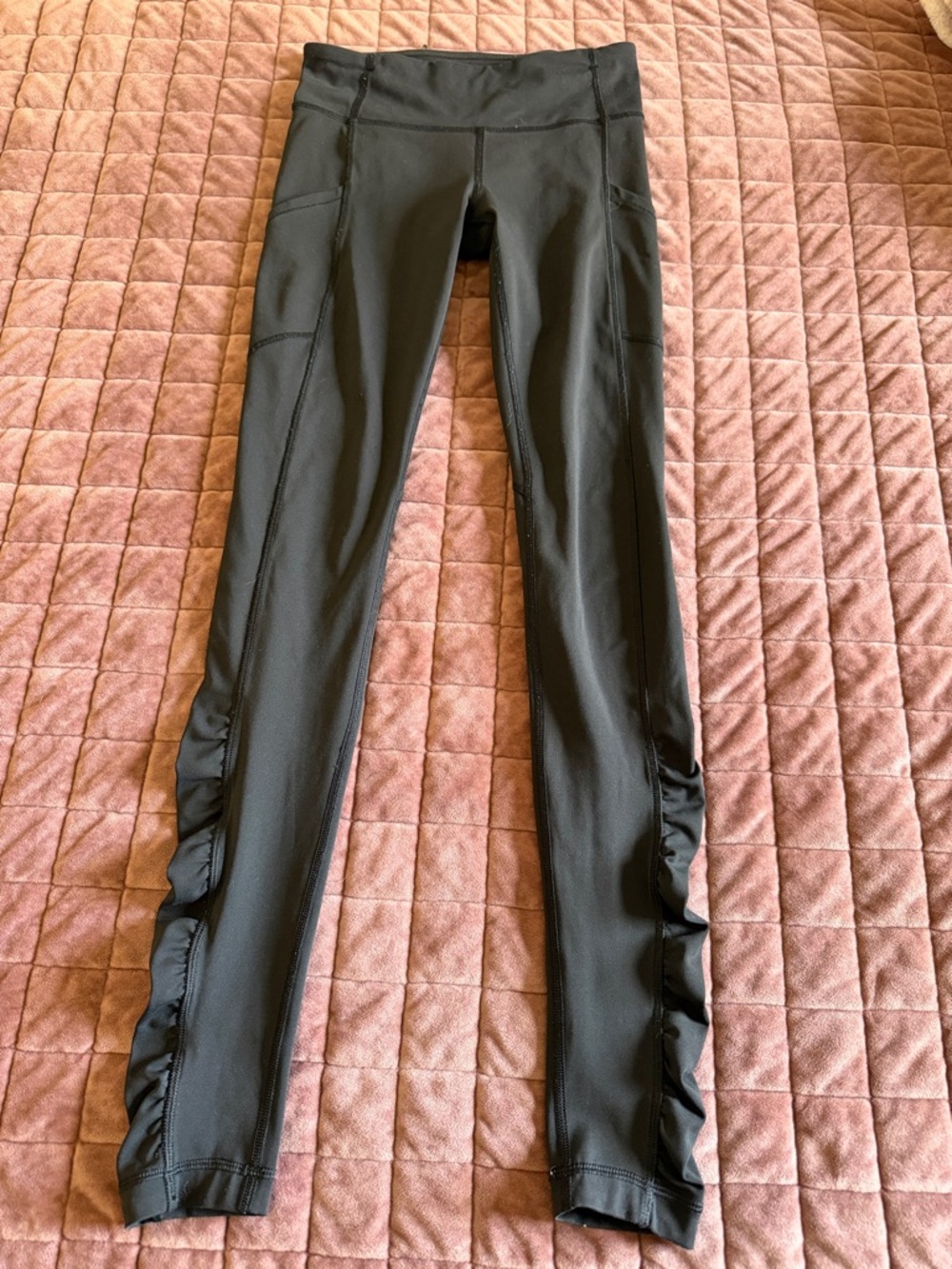 Lululemon Speed Up Tight Black Leggings Size 2